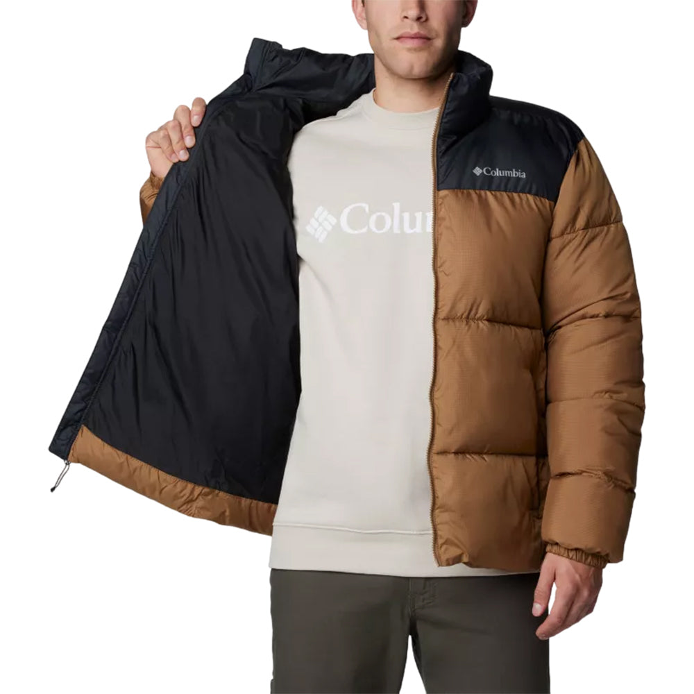 Columbia Puffect Winter Jacket Brown