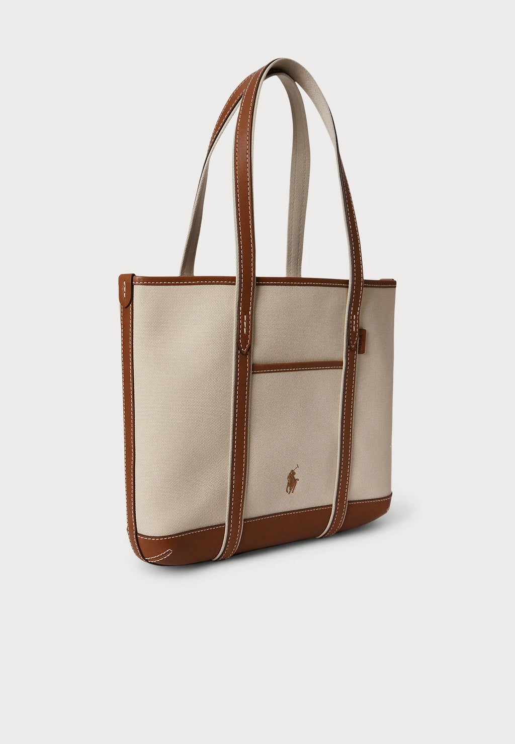 Polo Ralph Lauren COTTON CANVAS SMALL SHOPPER TOTE
