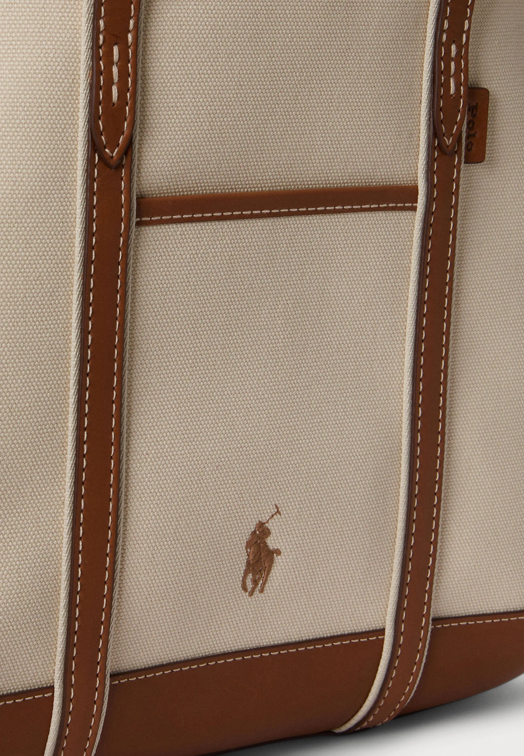 Polo Ralph Lauren COTTON CANVAS SMALL SHOPPER TOTE