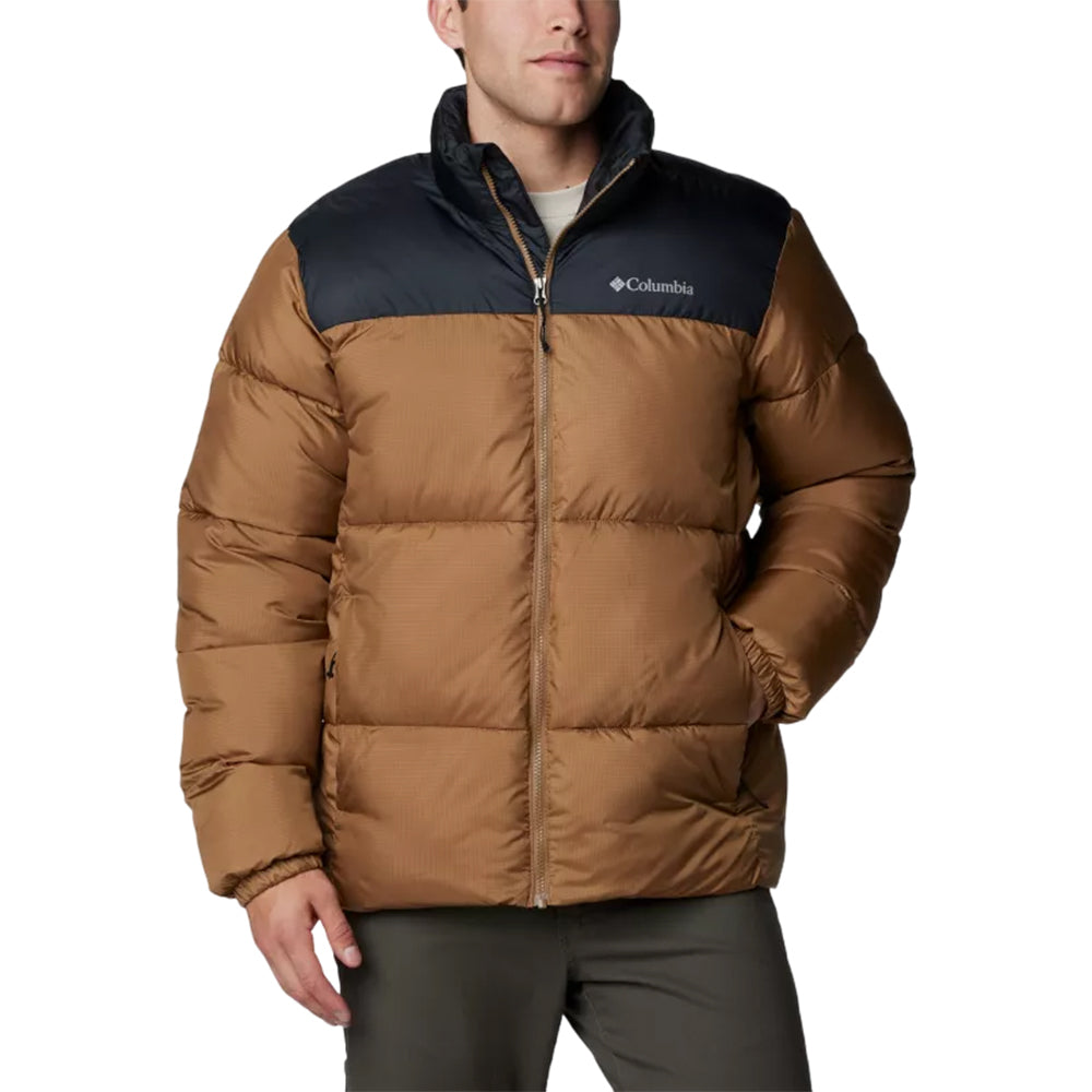 Columbia Puffect Winter Jacket Brown