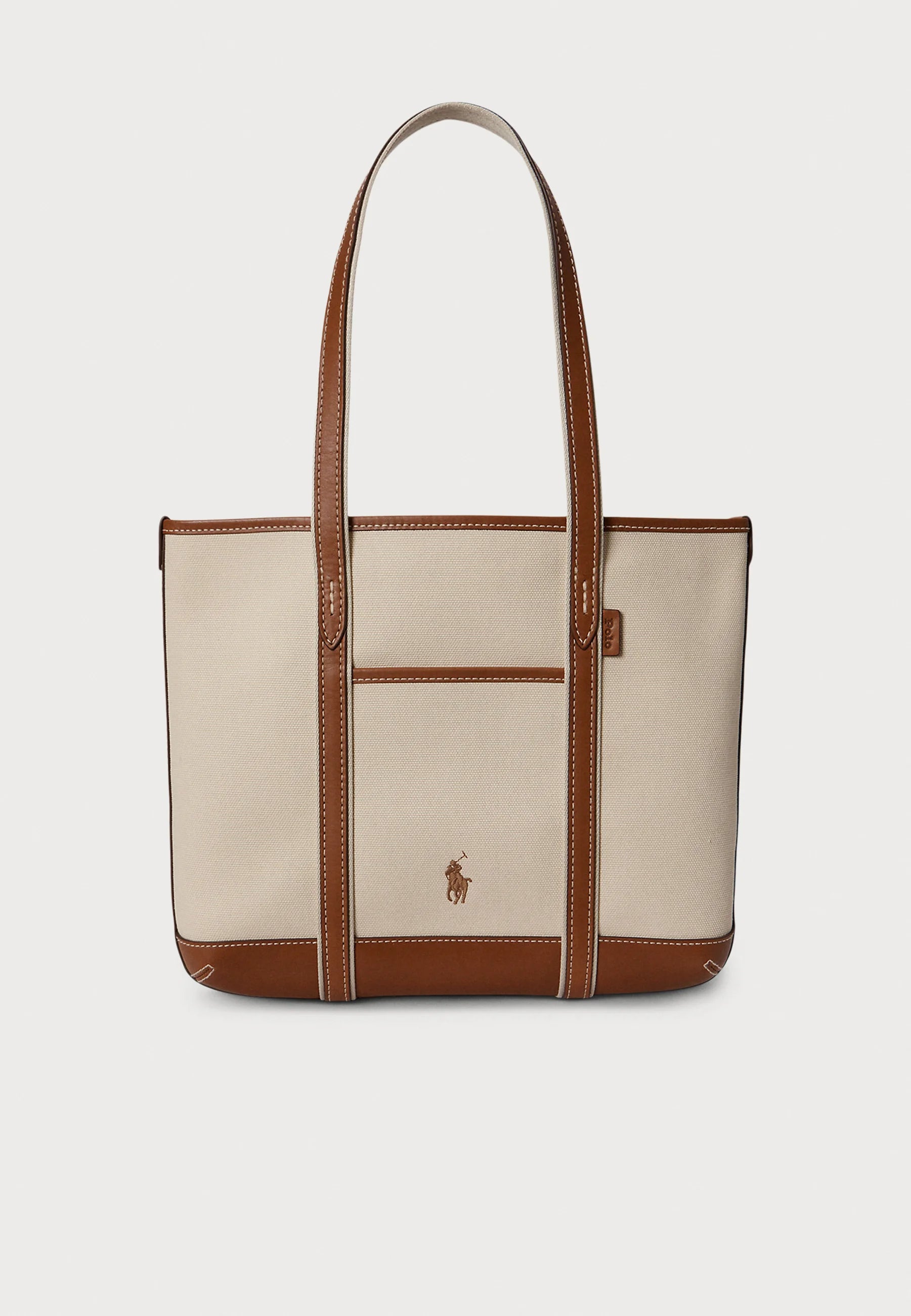Polo Ralph Lauren COTTON CANVAS SMALL SHOPPER TOTE